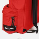 duplo acolchoado disfarçado vermelho Eastpak mochilas 484BB21 - Image 6
