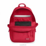 duplo acolchoado marinheiro vermelho Eastpak mochilas 484BB115 - Image 3