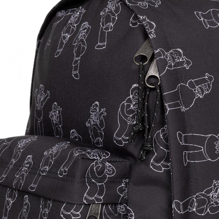 fora do escritório os simpsons preto Eastpak mochilas 484BB165 - Image 4