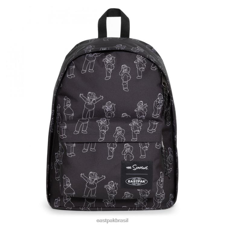 fora do escritório os simpsons preto Eastpak mochilas 484BB165 - Image 1