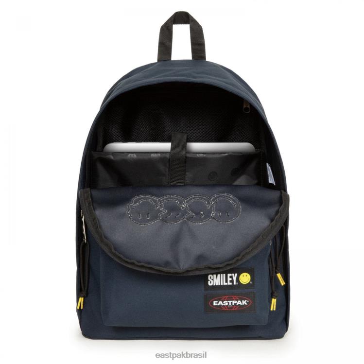 fora do escritório patch sorridente mar Eastpak mochilas 484BB11 - Image 3