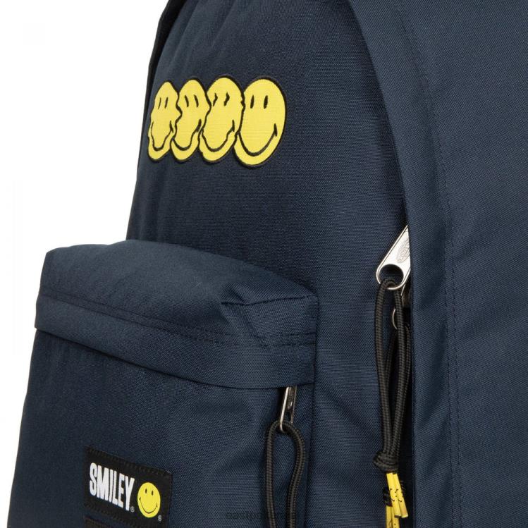 fora do escritório patch sorridente mar Eastpak mochilas 484BB11 - Image 4
