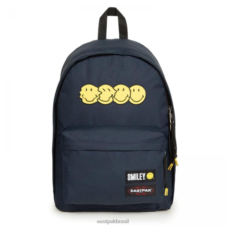 fora do escritório patch sorridente mar Eastpak mochilas 484BB11 - Image 1