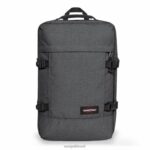 mochila jeans preto Eastpak bagagem 484BB237