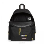 pak'r acolchoado sorridente grafite preto Eastpak mochilas 484BB3 - Image 3