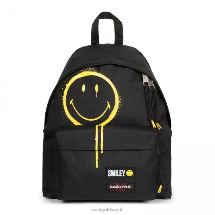 pakr_acolchoado_sorridente_grafite_preto_eastpak_mochilas_484bb3.jpg pak'r acolchoado sorridente grafite preto Eastpak mochilas 484BB3 - Image 1