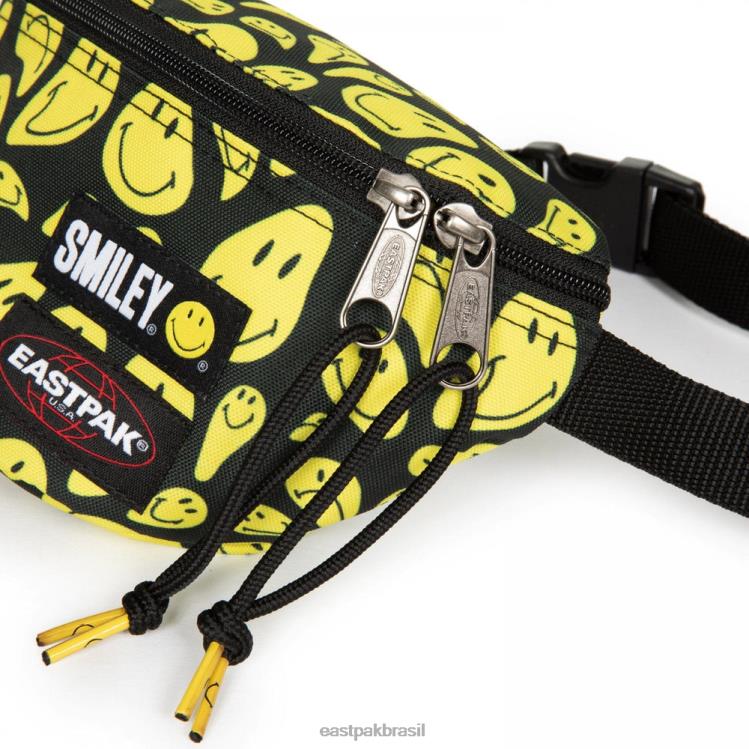 saltador grafite sorridente amarelo Eastpak bolsas de ombro 484BB267 - Image 4
