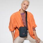 único denim triplo Eastpak bolsas de ombro 484BB259