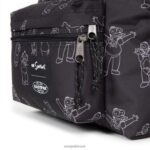 zippl'r acolchoado + os simpsons preto Eastpak mochilas 484BB161 - Image 5